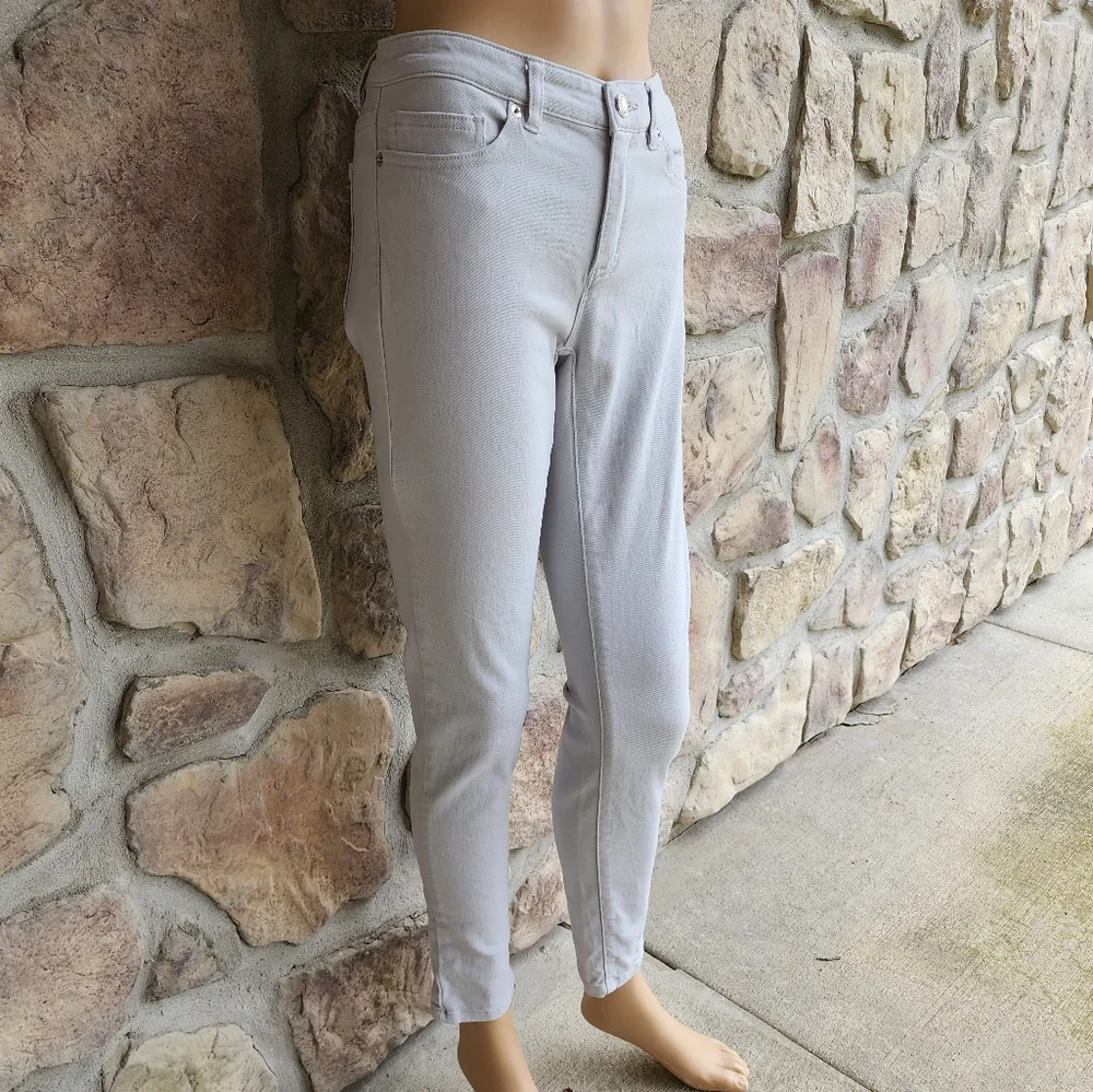 MICHAEL KORS | Light Gray Skinny Jeans
